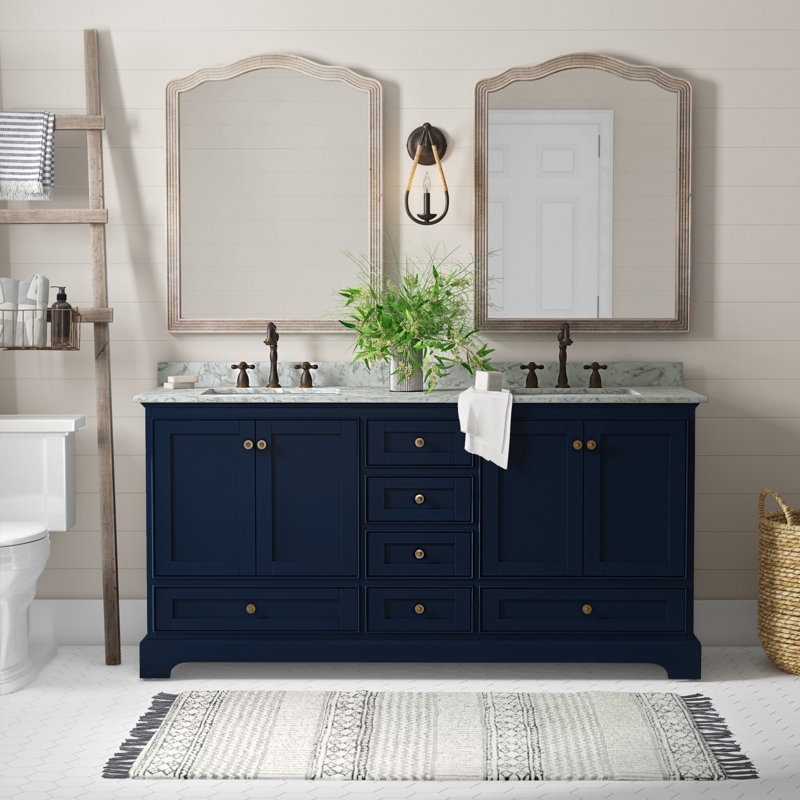 Birch Lane™ Ellinger 72" Double Bathroom Vanity Set & Reviews Wayfair